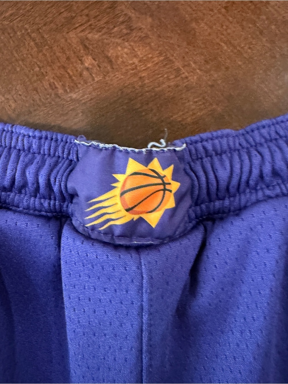 Nike Kids Purple Phoenix Suns NBA Basketball Shorts Sz L - Picture 2 of 4